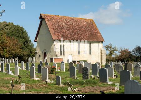 St. Wilfrid's Church, Church Norton, West Sussex, England, Großbritannien Stockfoto