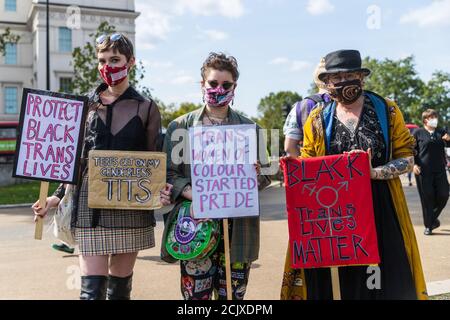 Zweite London Trans+ Pride Stockfoto
