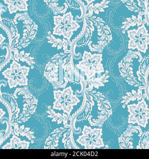 Florale nahtlose Muster. Bunte Vektor-Hintergrund Stock Vektor