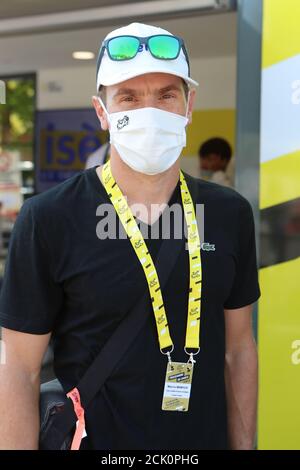 TOUR DE, Frankreich. , . La Tour-du-Pin, Frankreich. Langlaufski Maurice Magnificat. © Pierre Teyssot/Maxppp (Foto: Pierre Teyssot/ESPA-Images) Quelle: European Sports Photo Agency/Alamy Live News Stockfoto