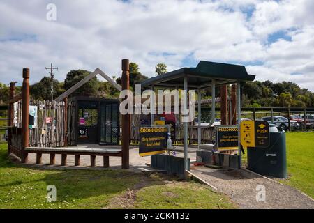 Shakeaspear Regional Park und Wildlife Sancutary auf Whangaparaoa Halbinsel Norden Von Auckland Neuseeland Neville Marriner Leica M10 Stockfoto