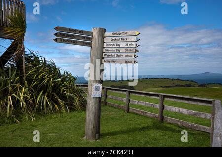 Shakeaspear Regional Park und Wildlife Sancutary auf Whangaparaoa Halbinsel Norden Von Auckland Neuseeland Neville Marriner Leica M10 Stockfoto