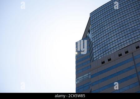 Modernes Gebäude in Shinagawa, Tokio. Stockfoto