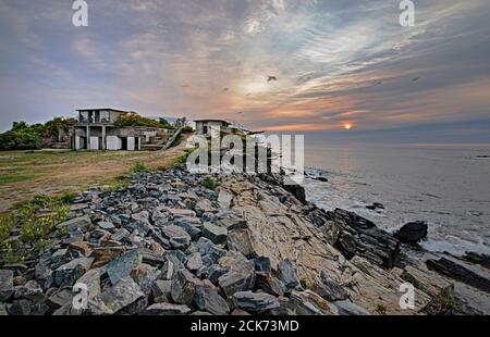 Portland Head Light in Portland Maine Stockfoto