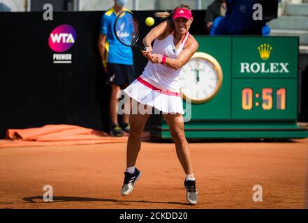 Angelique Kerber aus Deutschland bei ihrem ersten Spiel beim Internazionali BNL d'Italia WTA Premier 5 Tennisturnier 2020 am 15. September 2020 Stockfoto