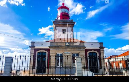 Leuchtturm des Ozeans in Cabo da Roca, Portugal Stockfoto