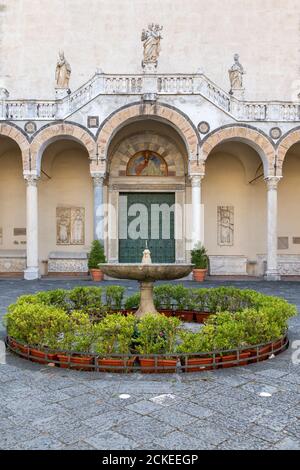 Kathedrale, Salerno, Kampanien, Italien Stockfoto