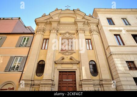 Italien, Rom, Kirche San Biagio degli Armeni Stockfoto