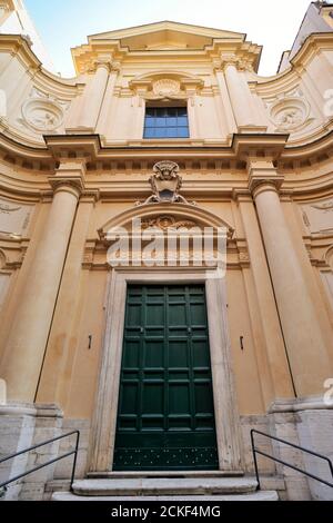 Italien, Rom, Kirche Santa Caterina da Siena Stockfoto