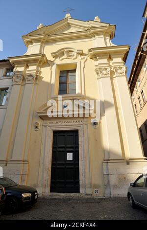 Italien, Rom, Kirche Santa Caterina della Rota Stockfoto