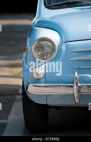 Italien, Lombardei, Fiat 600 Car Stockfoto