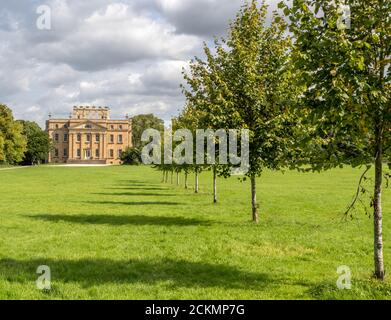 Kings Weston Haus und Park in Bristol UK von Sir John Vanbrugh für Edward Southwell im frühen 18. Jahrhundert entworfen, jetzt in Privatbesitz Stockfoto