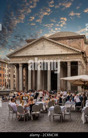 Pantheon, Rom, Latium, Italien Stockfoto