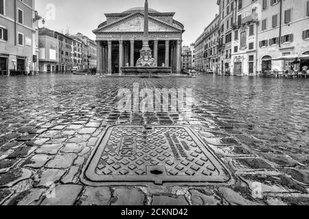 Pantheon Platz, Rom, Latium, Italien Stockfoto