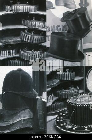 The Inside of UK catalog 'James Lock & Co', oktober 2005. Stockfoto