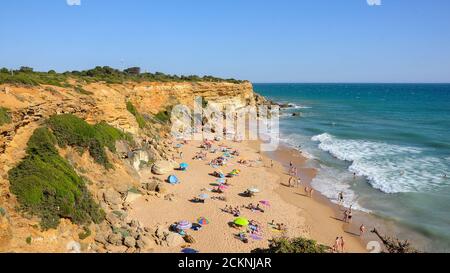 Calas de Roche, Conil de la Frontera. Cadiz, Spanien Stockfoto