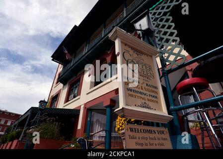 Copper Queen Hotel, Bisbee, Arizona, USA. Stockfoto