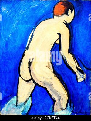 Baigneuse (Bather) 1909 von Henri Matisse (1869-1954) Öl auf Leinwand Stockfoto