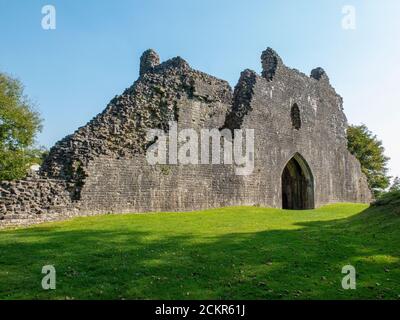 St Quintins Castle auch bekannt als St Quentins Castle und Llanblethian Castle, Llanblethian Cowbridge South Wales Großbritannien Stockfoto