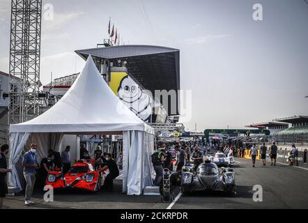 Le Mans, Frankreich. September 2020. Abnahme der 2020 24 Stunden von Le Mans, 7. Lauf der 2019... Kredit: Gruppo Editoriale LiveMedia/Alamy Live Nachrichten Stockfoto