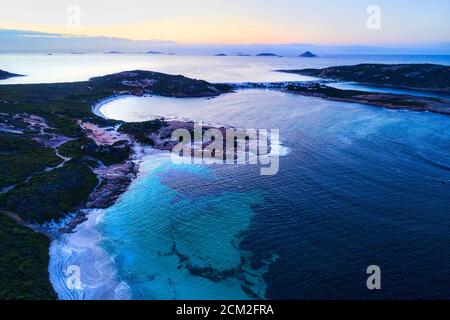 Luftaufnahme von Duke of Orleans Bay, Duke of Orleans Bay, Western Australia Stockfoto