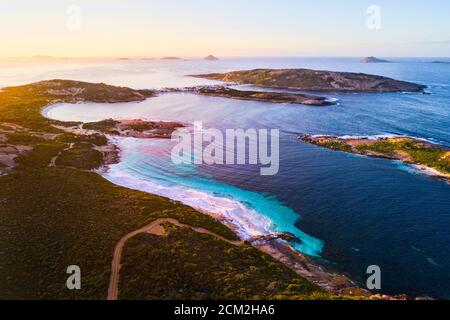 Luftaufnahme von Duke of Orleans Bay, Duke of Orleans Bay, Western Australia Stockfoto