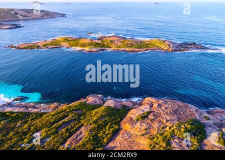 Luftaufnahme von Duke of Orleans Bay, Duke of Orleans Bay, Western Australia Stockfoto