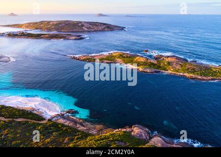 Luftaufnahme von Duke of Orleans Bay, Duke of Orleans Bay, Western Australia Stockfoto