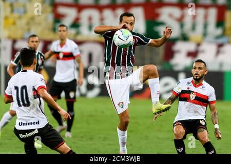 Rio De Janeiro, Brasilien. September 2020. Nene während Fluminense x Atlético GO, für die 4. Phase der Copa do Brasil, in der ersten Etappe, in Maracanã, in Rio de Janeiro, RJ, an diesem Mittwoch Abend (16) Credit: Celso Pupo/FotoArena/Alamy Live News Stockfoto
