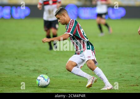 Rio De Janeiro, Brasilien. September 2020. Miguel während Fluminense x Atlético GO, für die 4. Phase der Copa do Brasil, in der ersten Etappe, in Maracanã, in Rio de Janeiro, RJ, an diesem Mittwoch Abend (16) Credit: Celso Pupo/FotoArena/Alamy Live News Stockfoto