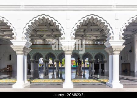 Architektonisches Detail der Zahir Moschee in Kedah, Malaysia Stockfoto