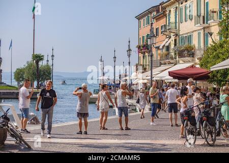 Ansicht von Dogana Veneta in Lazise, Italien 7 Stockfoto