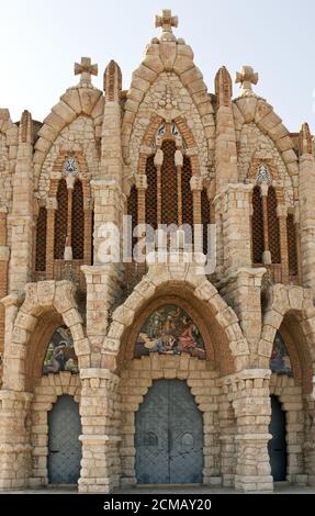 Santuario de Santa Maria Magdalena/Novelda/Spanien Stockfoto