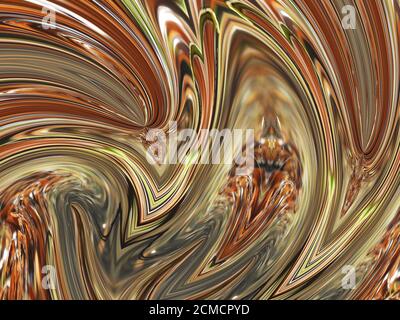 Mehrfarbiger abstrakter flüssiger Hintergrund. Farbenfroher geometrischer Hintergrund. Flüssige Formen Zusammensetzung. Stockfoto