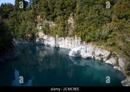 Hokitika River Gorge, Westland, Südinsel, Neuseeland Stockfoto