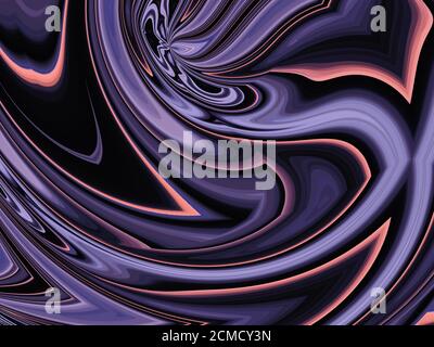 Mehrfarbiger abstrakter flüssiger Hintergrund. Farbenfroher geometrischer Hintergrund. Flüssige Formen Zusammensetzung. Stockfoto