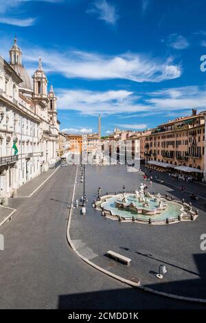 Piazza Navona, Rom, Latium, Italien Stockfoto