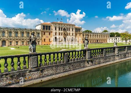 Italien Venetien Piazzola sul Brenta - Villa Contarini Stockfoto