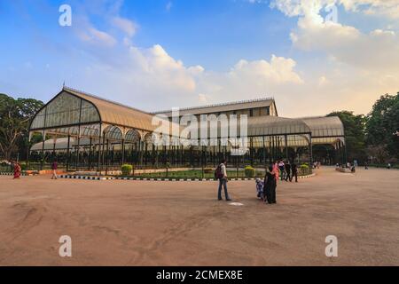 Lalbagh Park, Bangalore, Indien Stockfoto