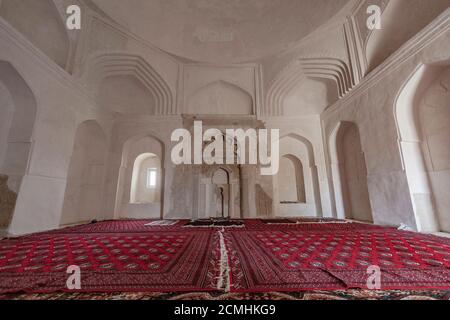 Moschee in Dehistan, Mashhad-e Misriyyan, Balkan-Region, Turkmenistan Stockfoto