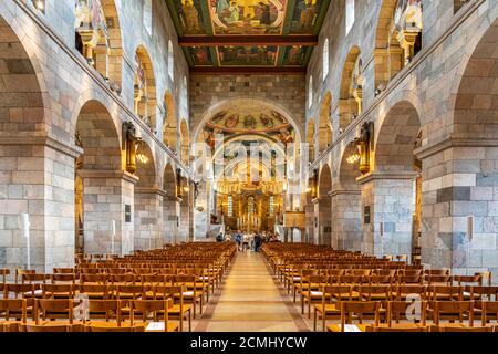 Innenraum des Doms zu Viborg, Viborg, Dänemark, Europa Stockfoto