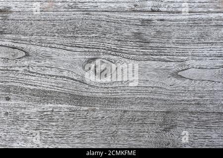 Abstrakte Holzstruktur, schwarzer und weißer Hintergrund Stockfoto
