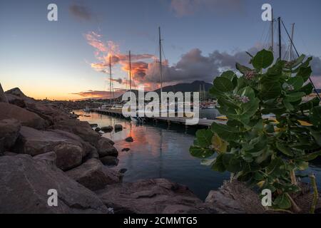 Föderation von St. Kitts und Nevis Stockfoto