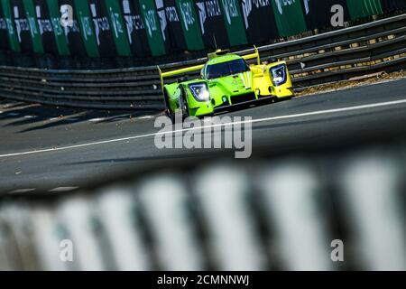 Le Mans, Frankreich. September 2020. 34 Binder Ren. (aut), Smiechowski Jakub (pol.), Isaakyan Matevos (rus), Inter Europol Competition, Ligier JS P217-Gibson, Aktion während der freien Trainings der 2020 24 Stunden von Le Mans, 7. Lauf der FIA-Langstrecken-Weltmeisterschaft 2019-20 auf dem Circuit des 24 Heures du Mans, vom 16. Bis 20. September, 2020 in Le Mans, Frankreich - Foto Francois Flamand / DPPI Kredit: LM/DPPI/Francois Flamand/Alamy Live News Stockfoto