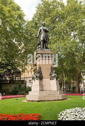 Victoria Embankment Gardens, London, Großbritannien 2019. Sie sind eine Reihe von Gärten auf der Nordseite der Themse Stockfoto