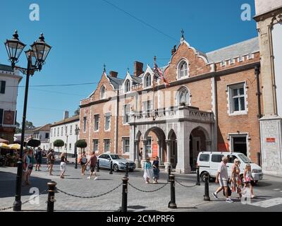 Die Kloster offizielle Residenz der Gouverneur von Gibraltar, Britische überseegegend, Vereinigtes Königreich, UK Stockfoto