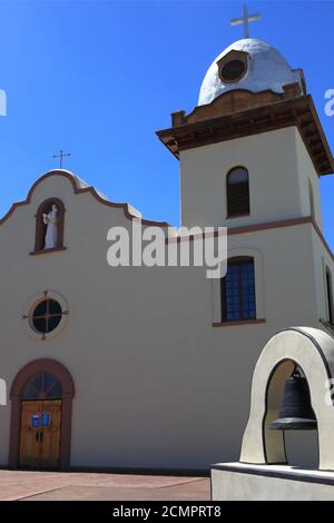 Historische Ysleta-Mission in den USA Stockfoto