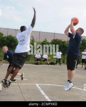Joint Expeditionary Base Little Creek Command Challenge 120601 Stockfoto