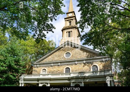 St. Mark's Church-in-the-Bowery, East Village, New York City, New York, USA Stockfoto