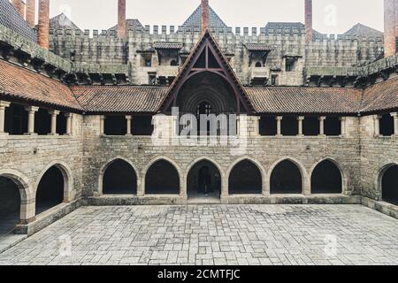 Haus der Herzöge von Bragança, Nationaldenkmal, Guimarães, Portugal Stockfoto